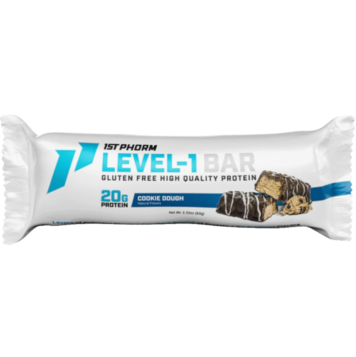 1st Phorm Choco Chip Cookie Dough protein bar product photo