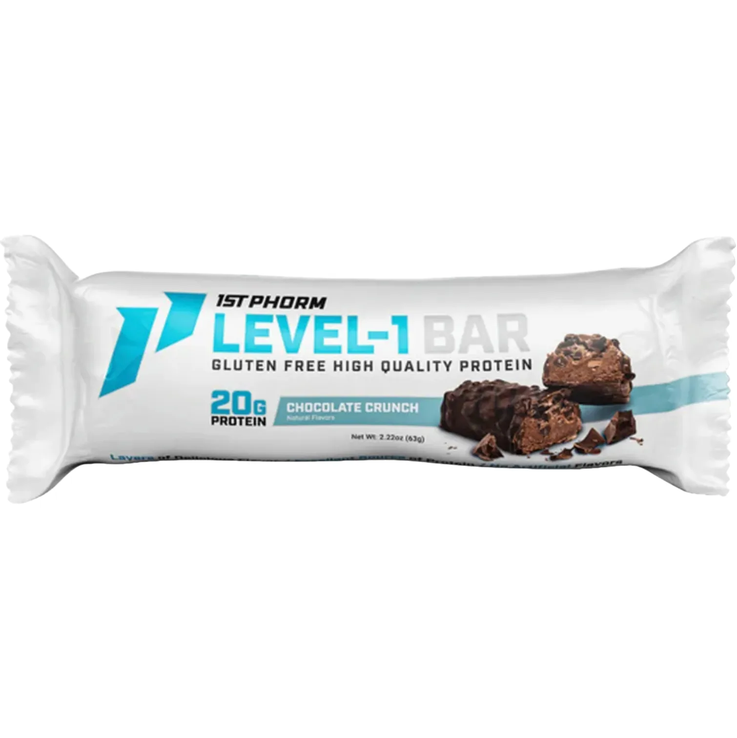 1st Phorm Chocolate Crunch protein bar product photo