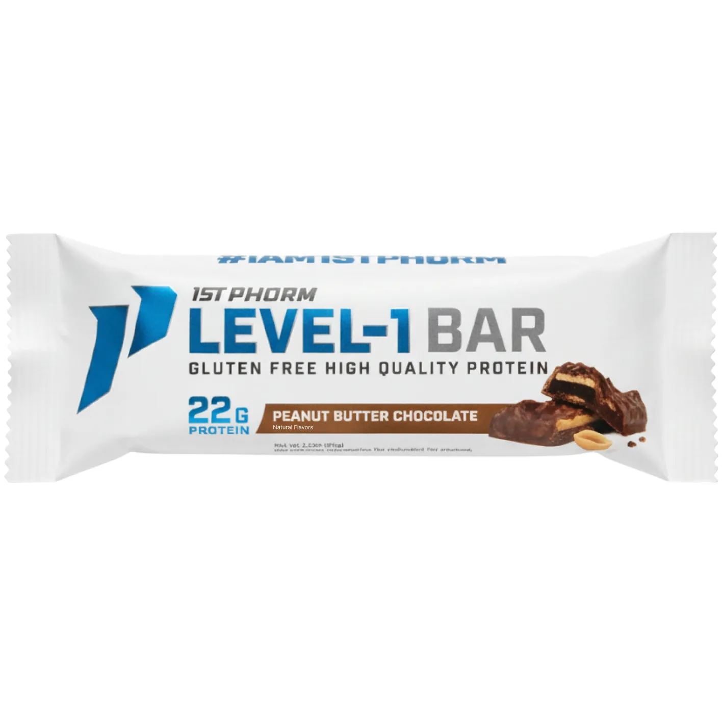 1st Phorm Peanut Butter Chocolate protein bar product photo
