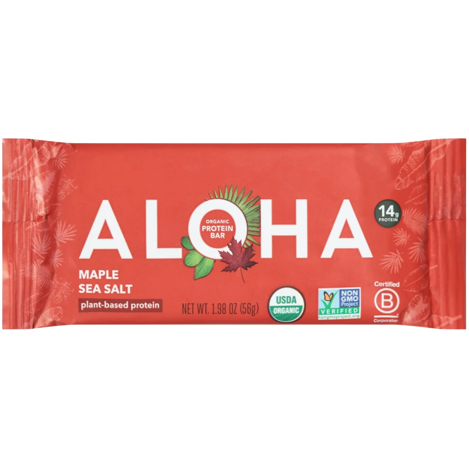 ALOHA Maple Sea Salt protein bar product photo