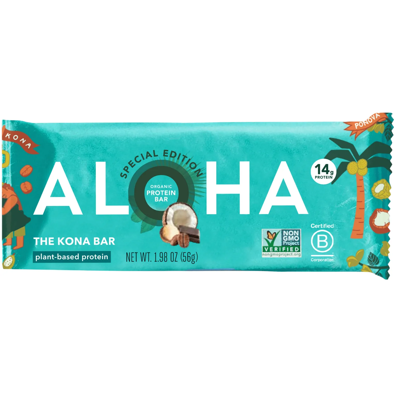 ALOHA The Kona Bar protein bar product photo