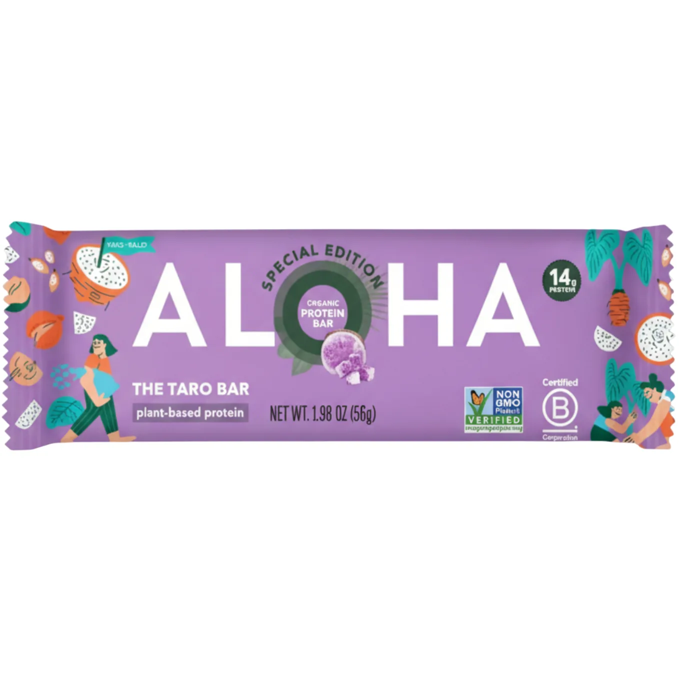 ALOHA The Taro Bar protein bar product photo