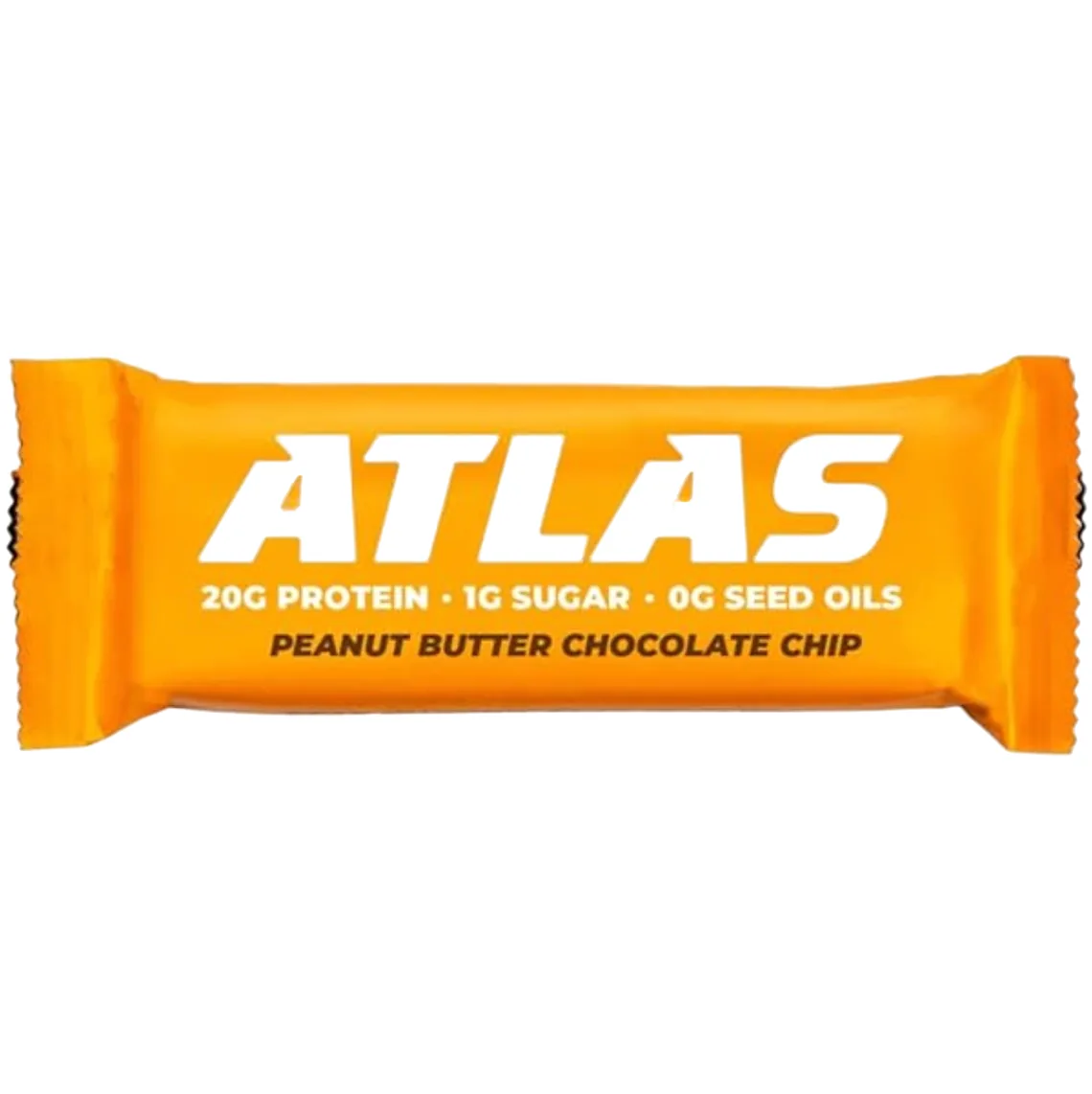 Atlas Peanut Butter Chocolate Chip protein bar product photo