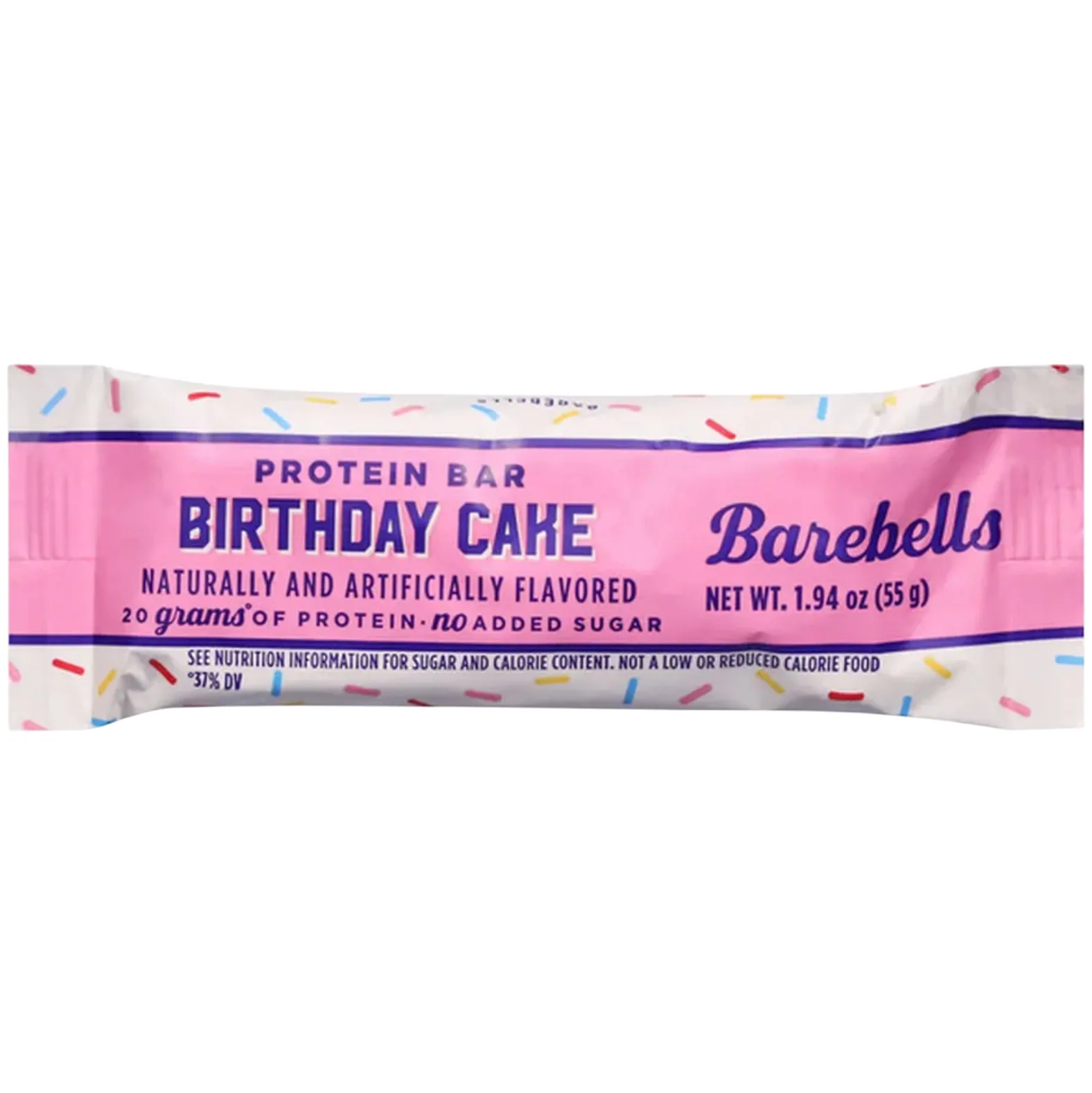 Barebells Birthday Cake protein bar product photo