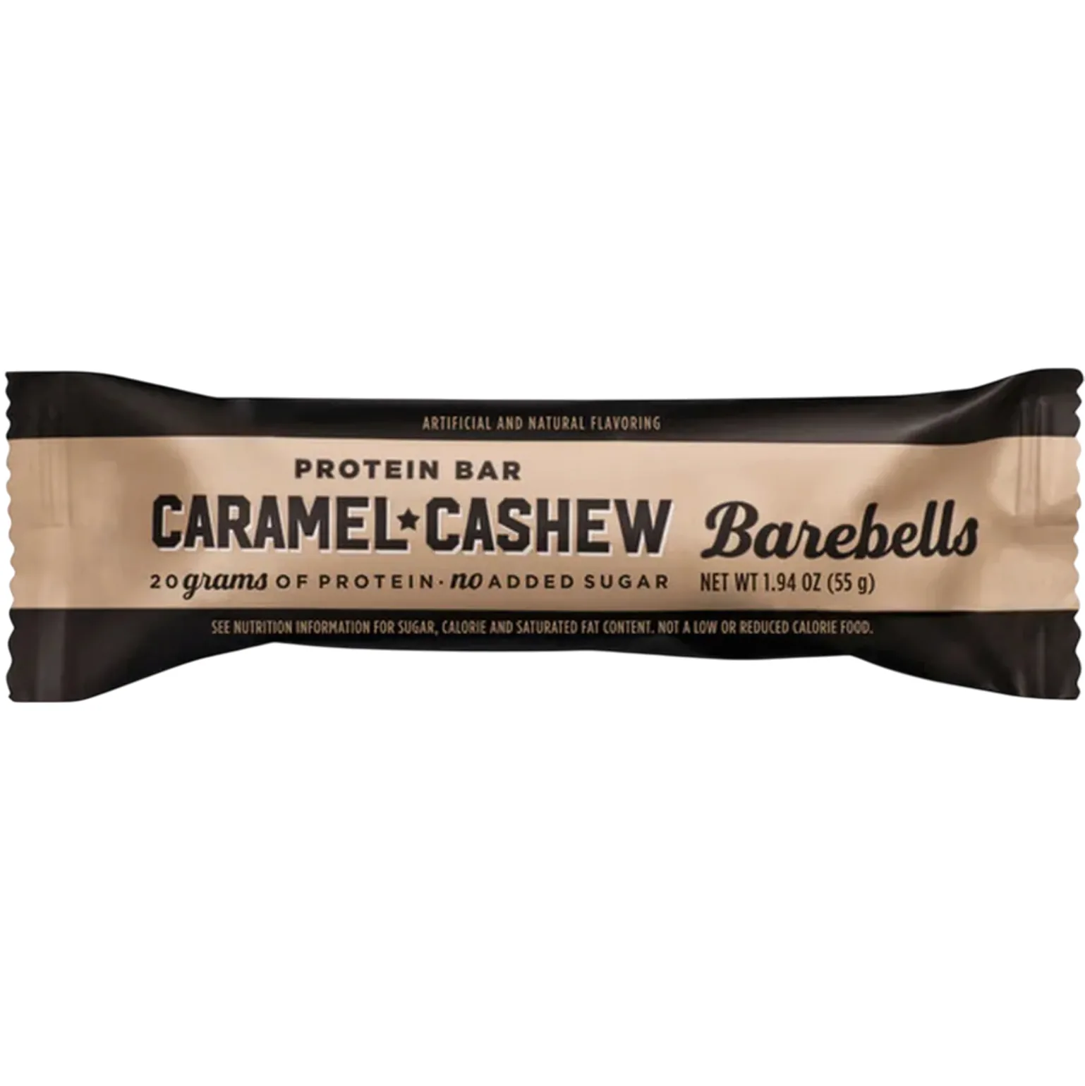 Barebells Caramel Cashew protein bar product photo