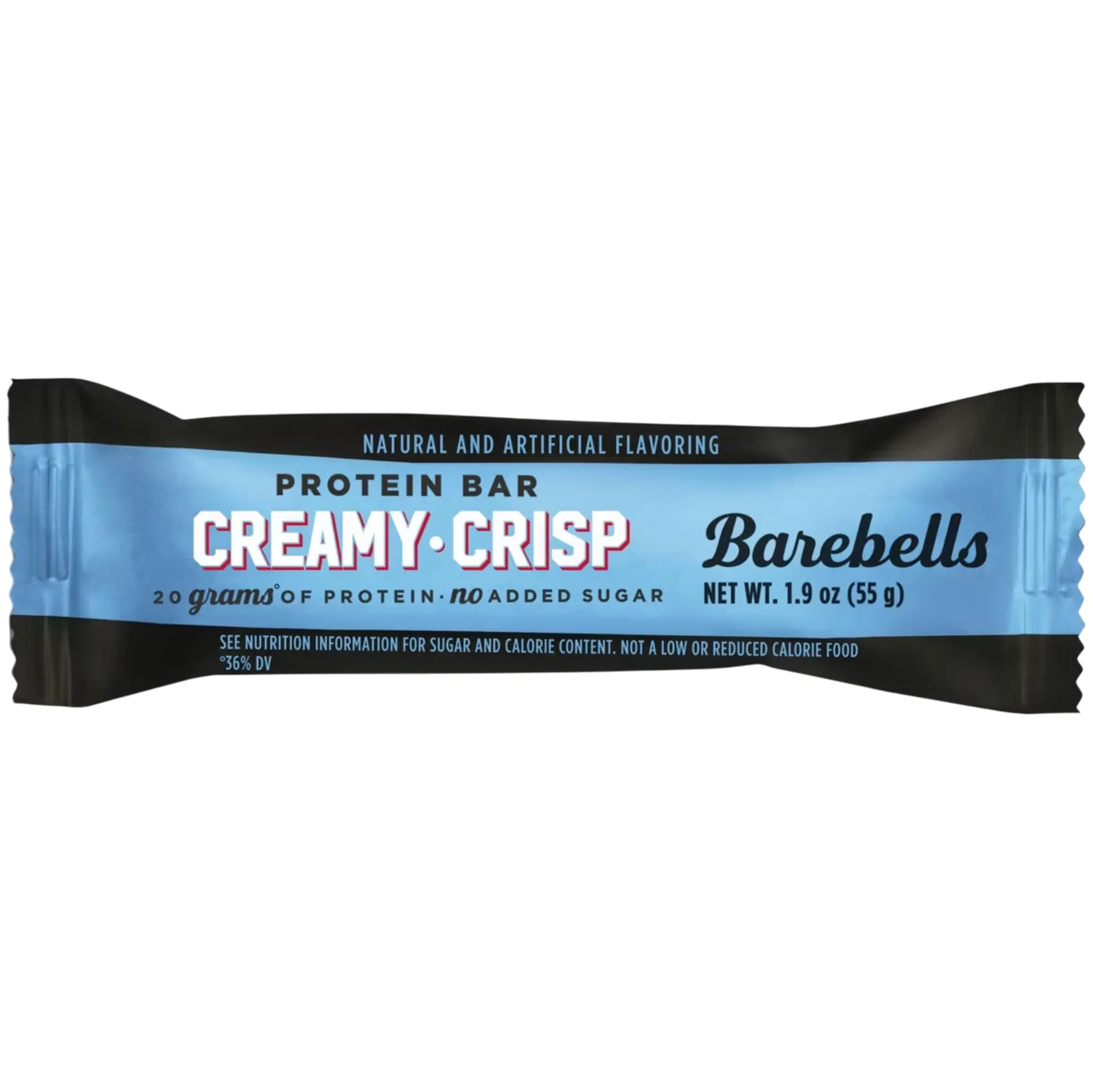 Barebells Creamy Crisp protein bar product photo