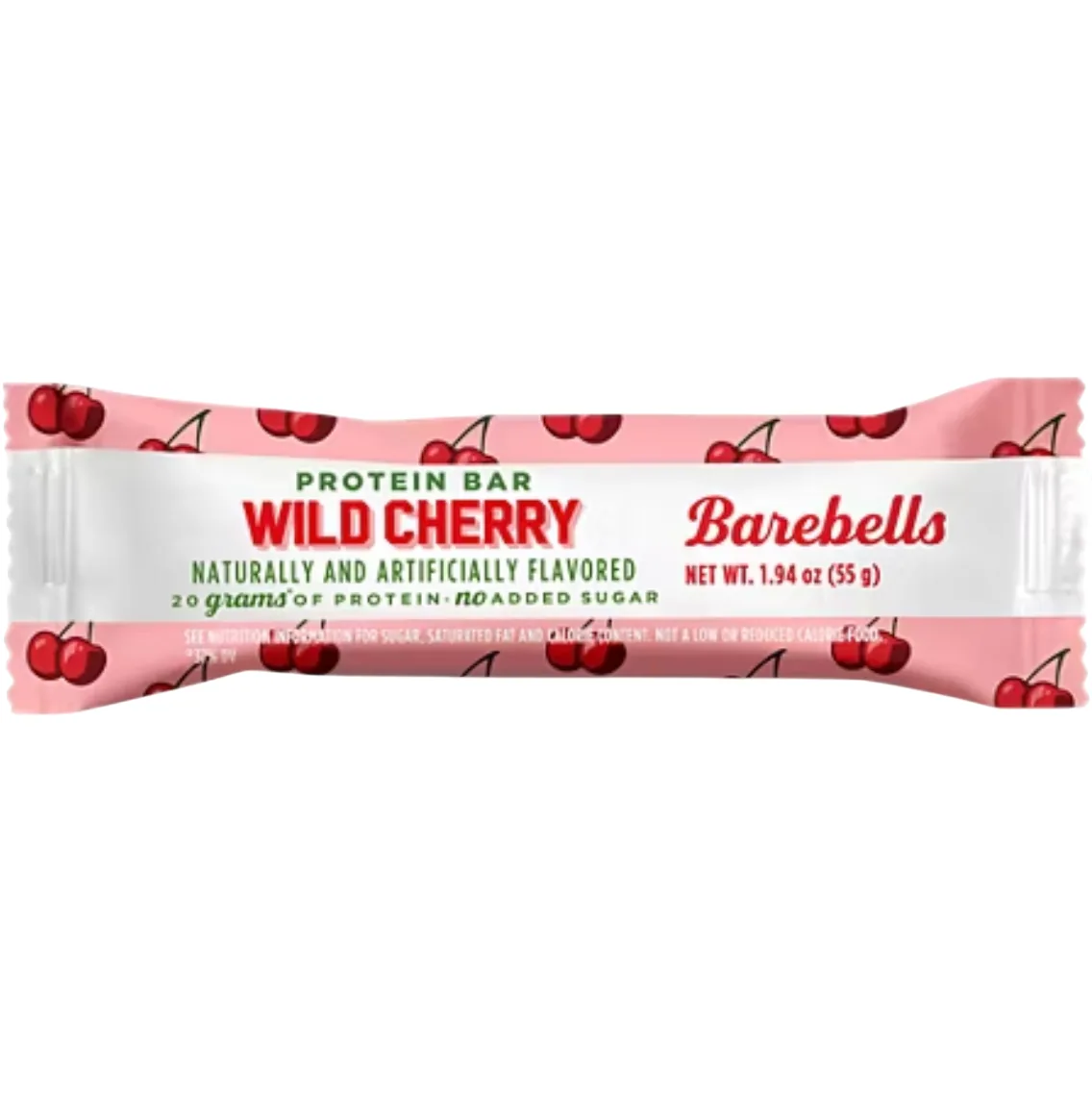 Barebells Wild Cherry protein bar product photo