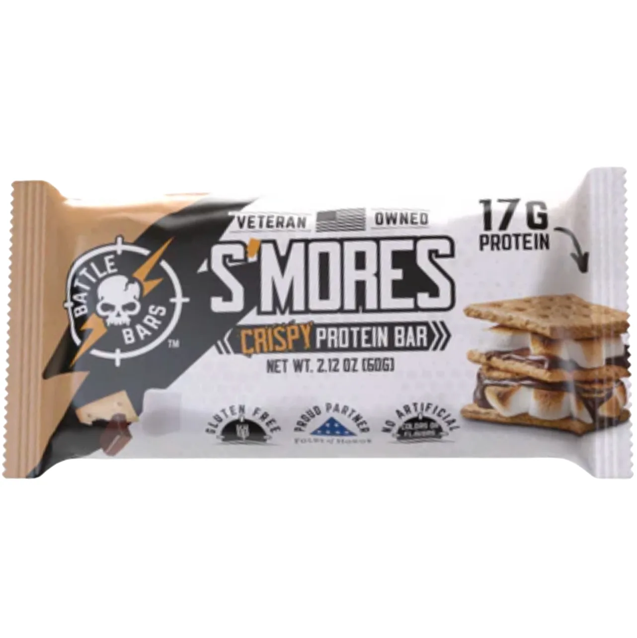 Battle Bars S'mores Protein Bar protein bar product photo