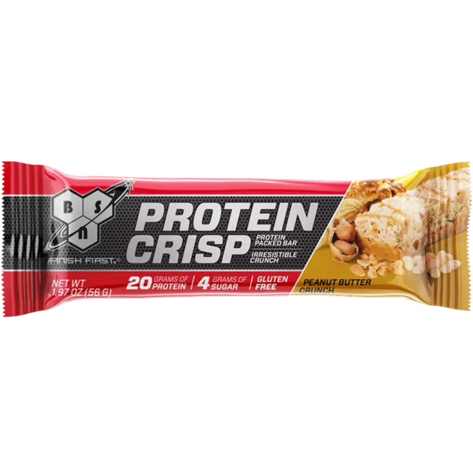 BSN Peanut Butter Crunch protein bar product photo