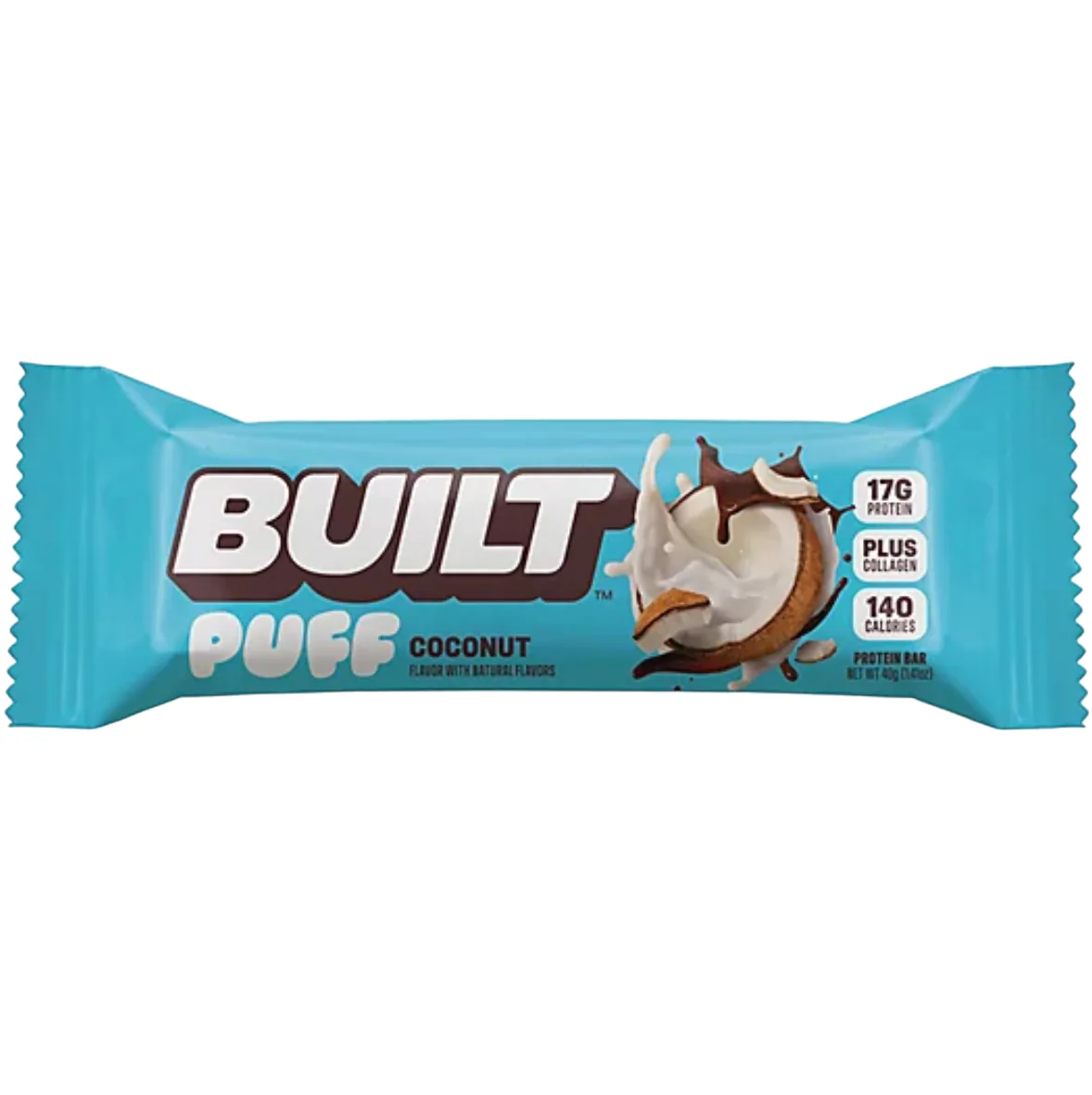 Built Coconut protein bar product photo