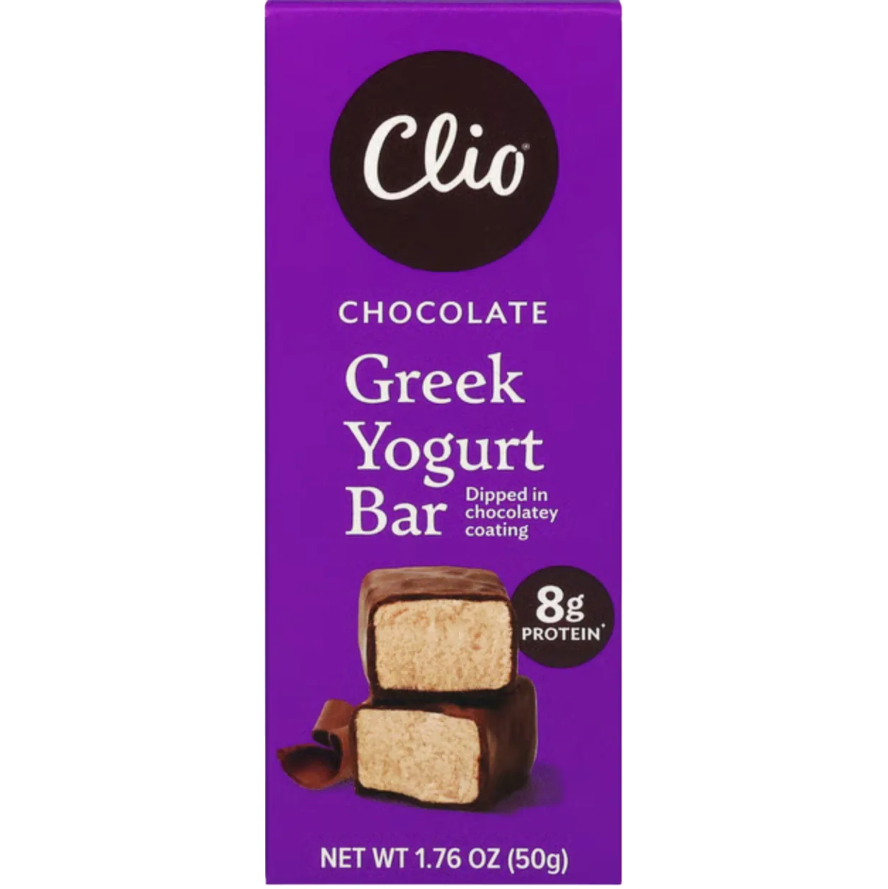 Clio Snacks Chocolate protein bar product photo