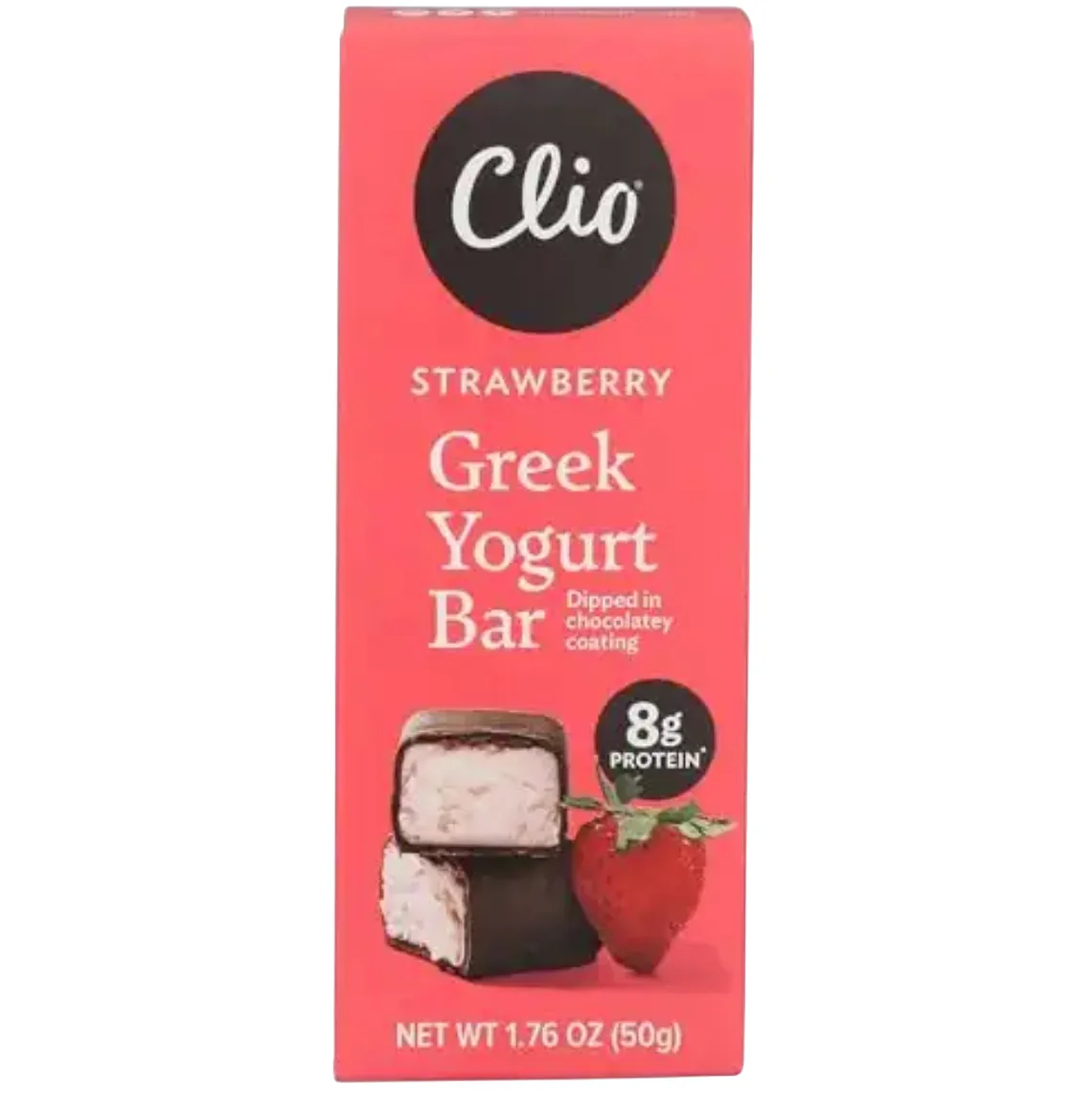 Clio Snacks Strawberry protein bar product photo