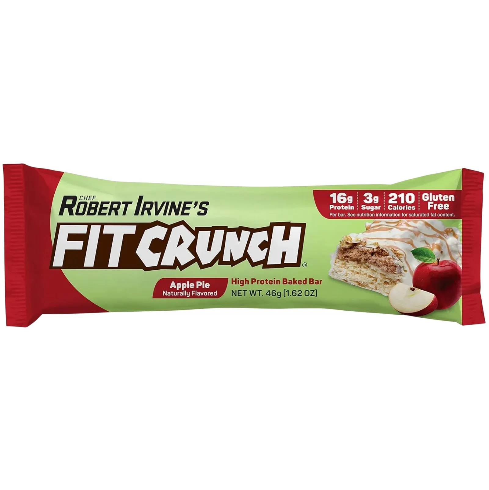 FITCRUNCH Apple Pie protein bar product photo