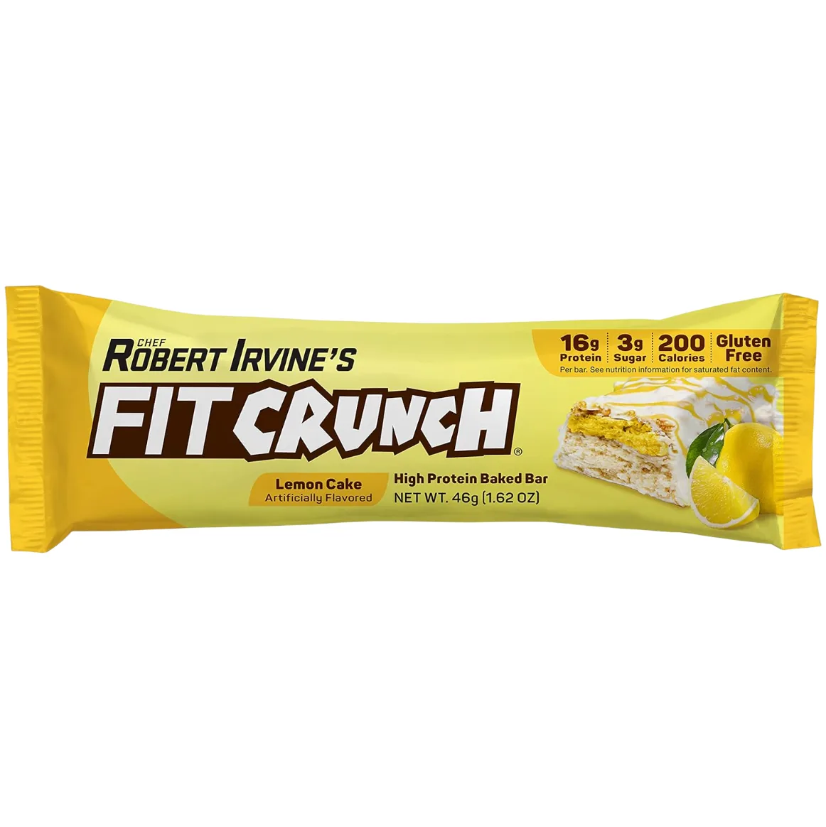 FITCRUNCH Lemon Cake protein bar product photo