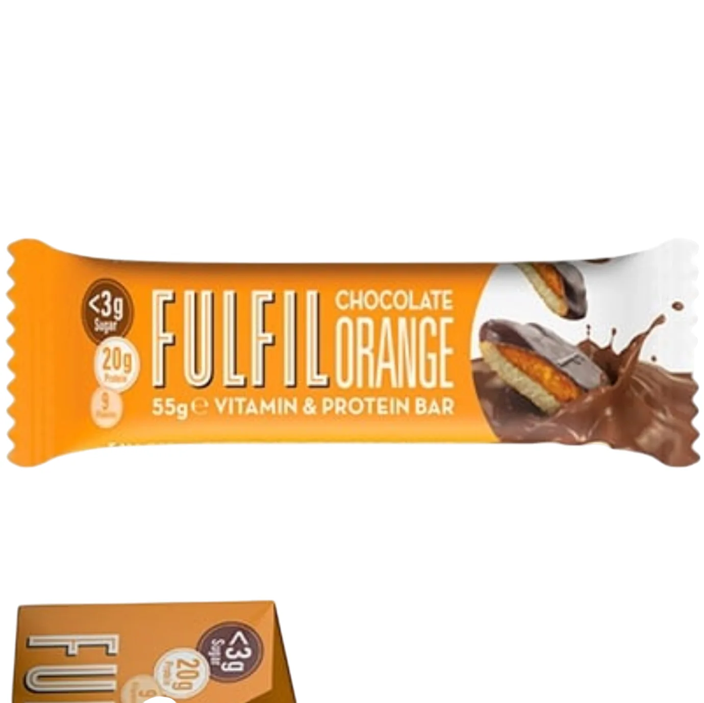 Fulfil Nutrition Chocolate Orange protein bar product photo