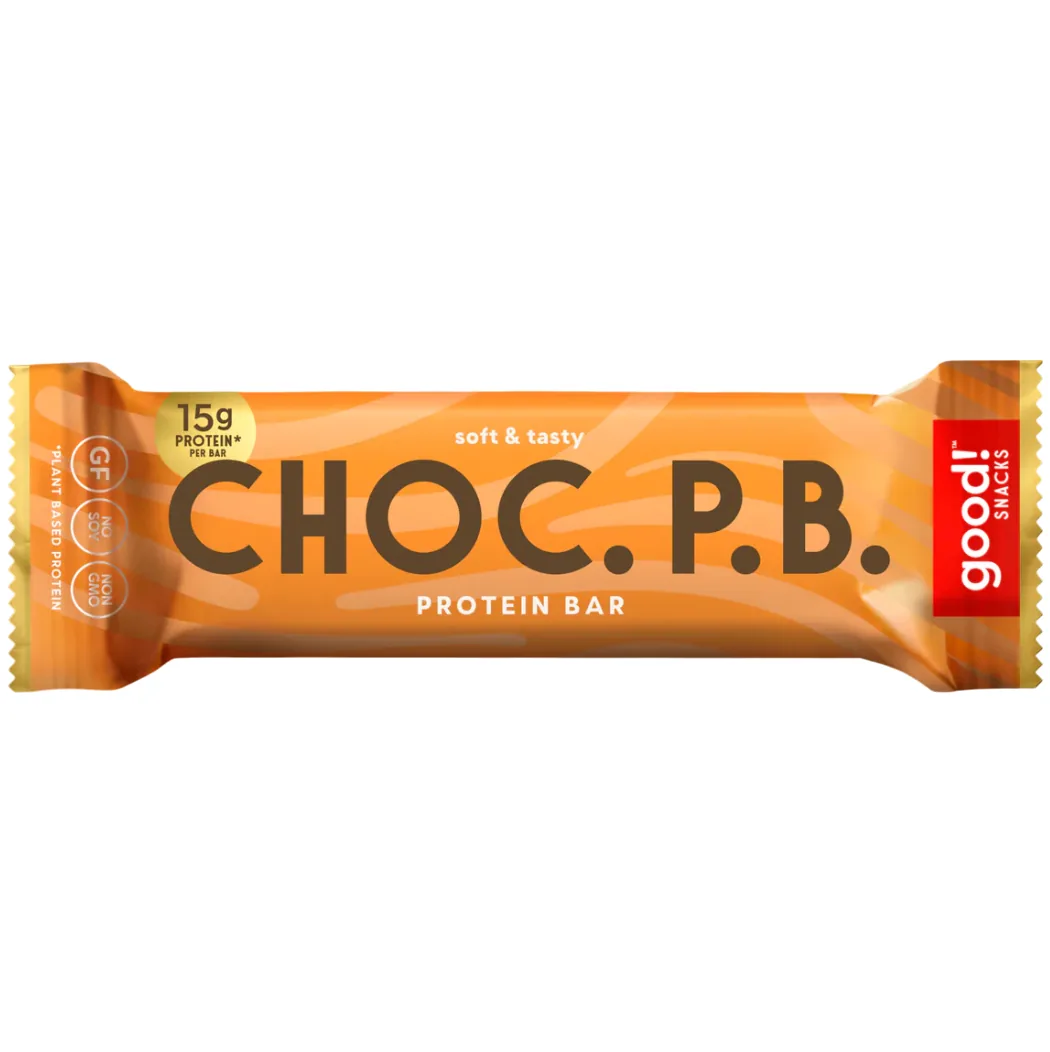 good! snacks Choc. P.B. protein bar product photo