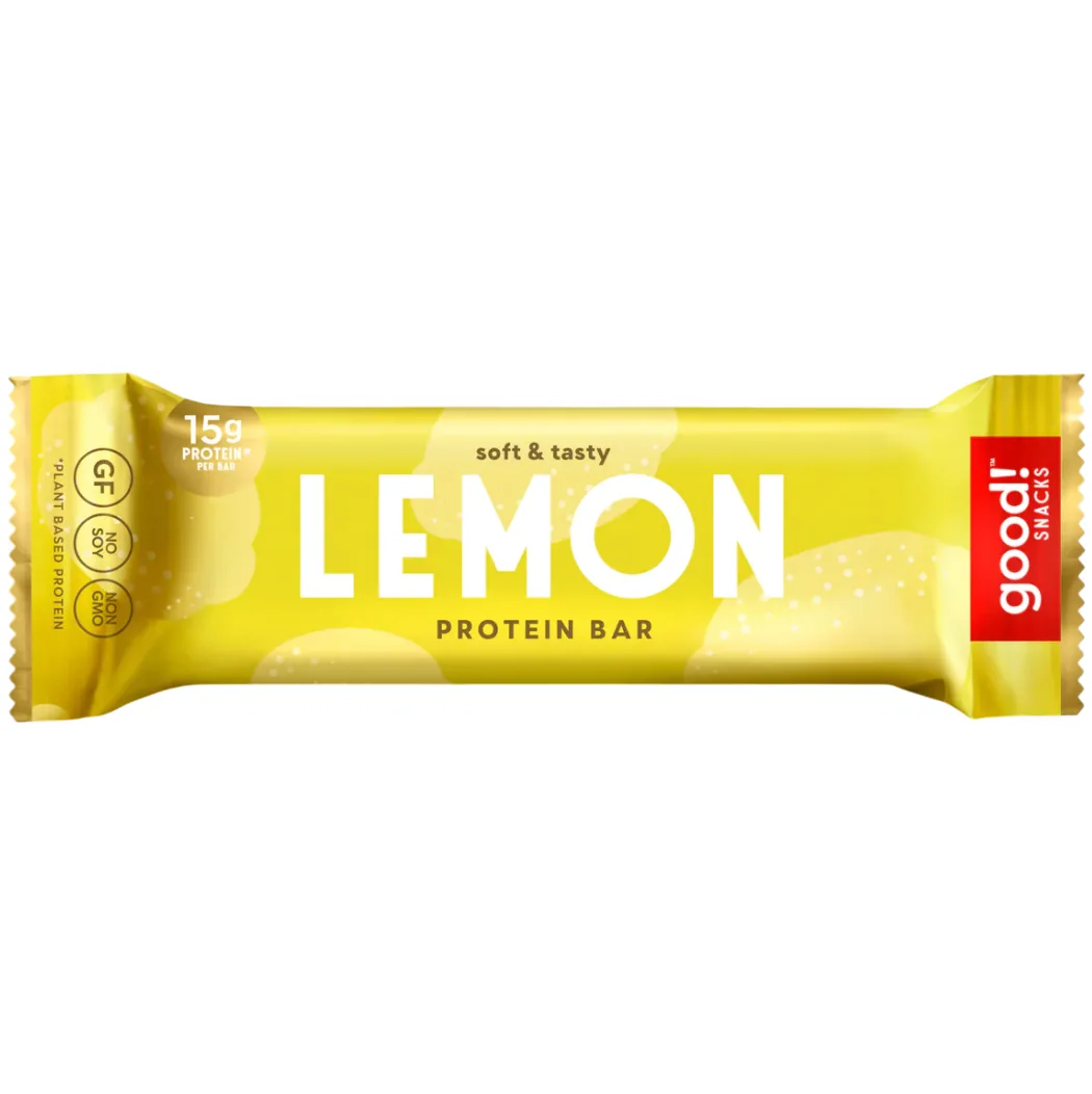 good! snacks Lemon protein bar product photo