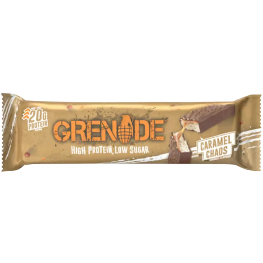 Grenade Caramel Chaos Protein Bar protein bar product photo