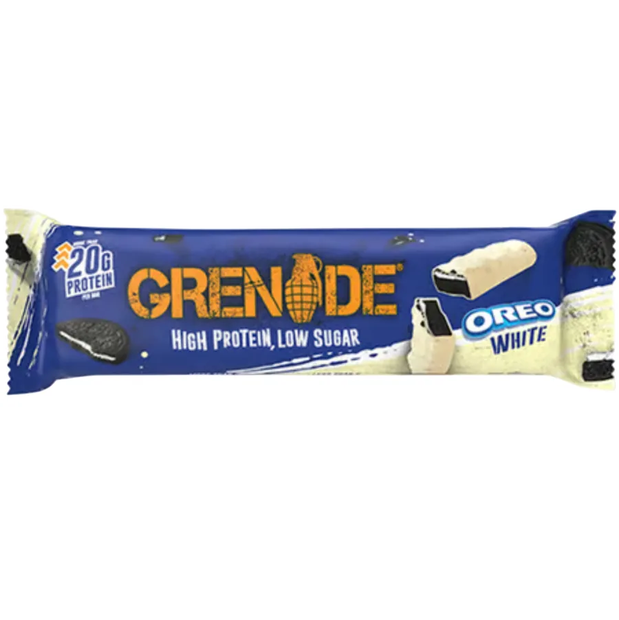 Grenade OREO White Protein Bar protein bar product photo