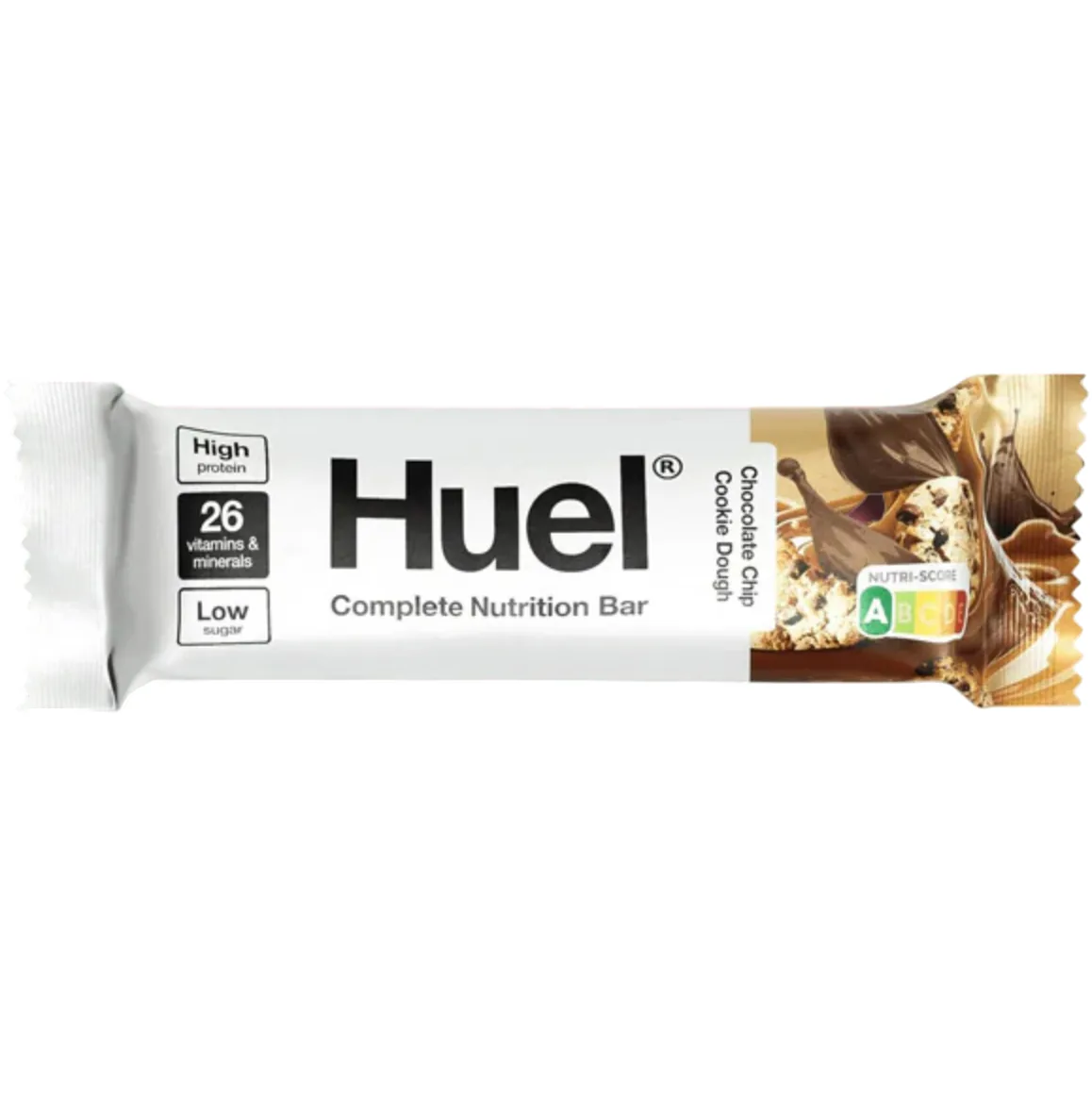 Huel Chocolate Chip Cookie Dough protein bar product photo