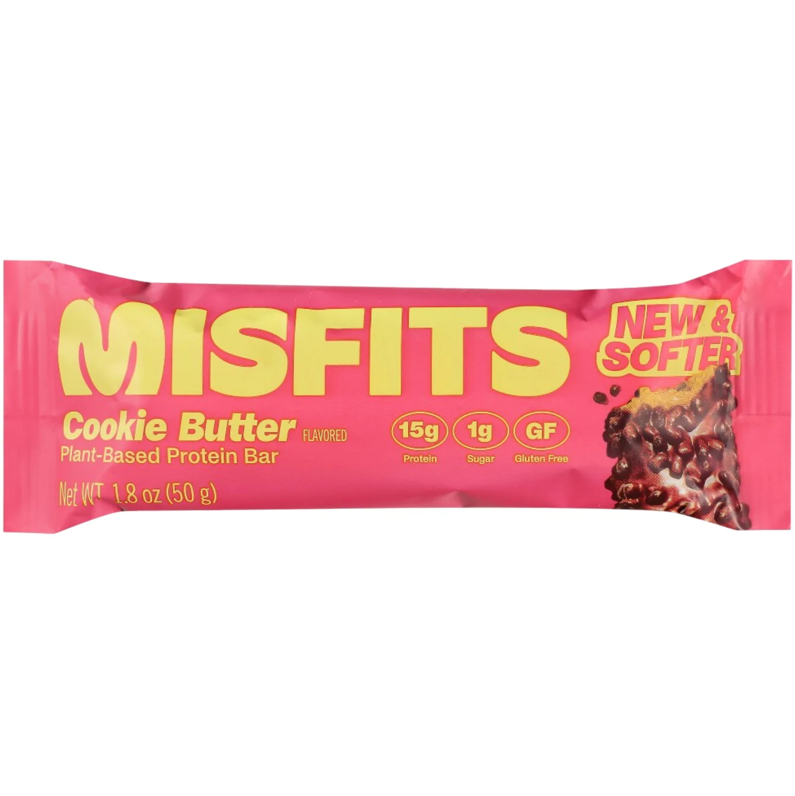 Misfits Cookie Butter protein bar product photo