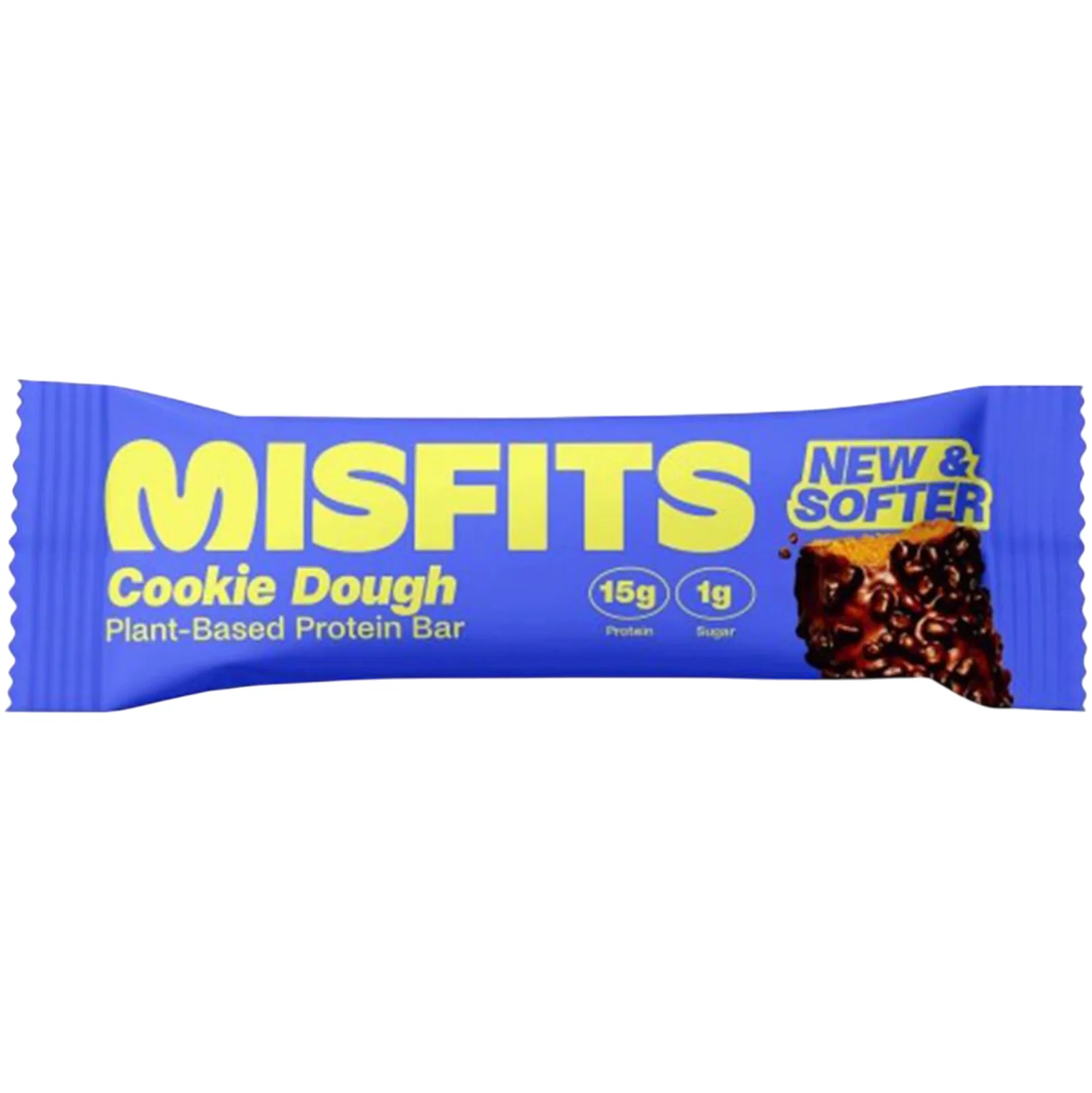 Misfits Cookie Dough protein bar product photo