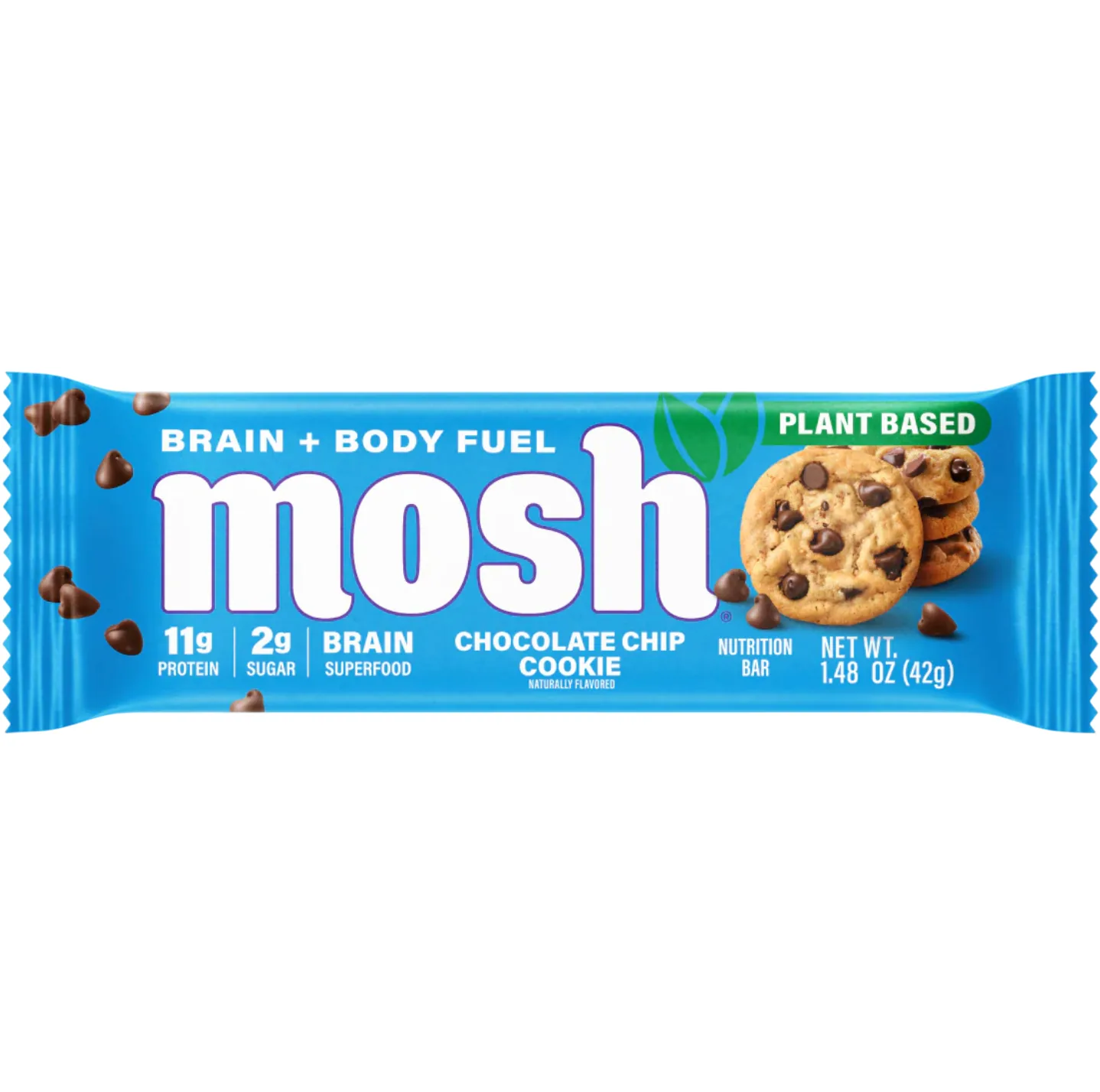 MOSH Chocolate Chip Cookie protein bar product photo
