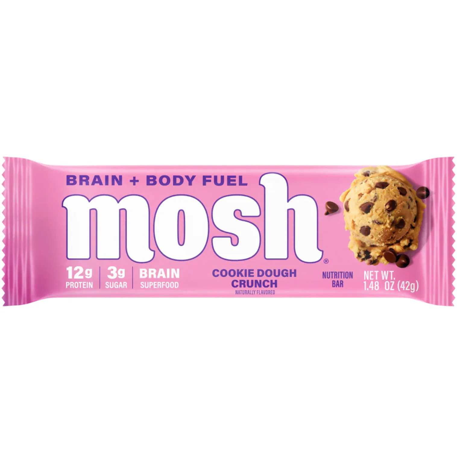 MOSH Cookie Dough Crunch protein bar product photo