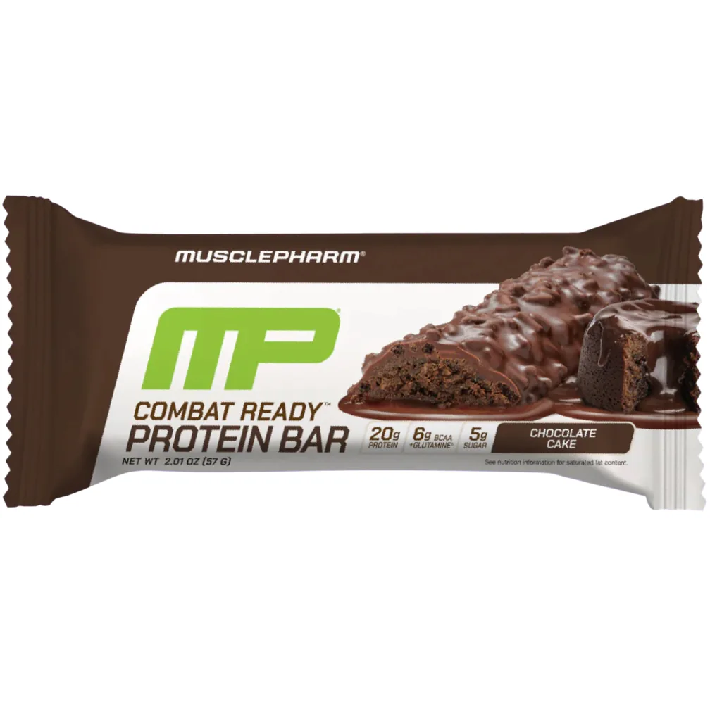 MusclePharm Chocolate Cake protein bar product photo