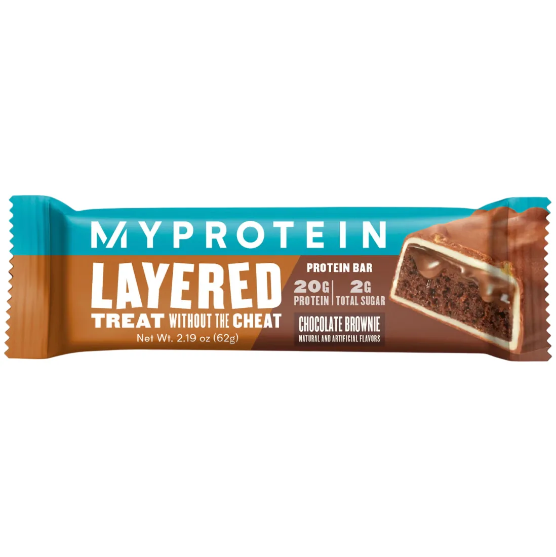 Myprotein Chocolate Brownie protein bar product photo