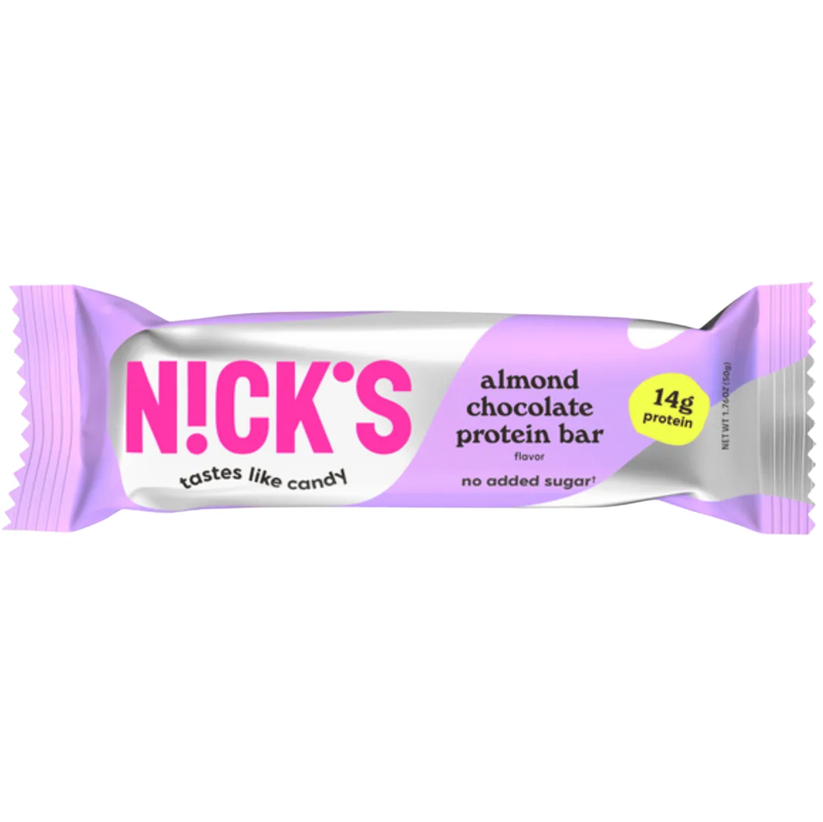 N!CK'S Almond Chocolate protein bar product photo