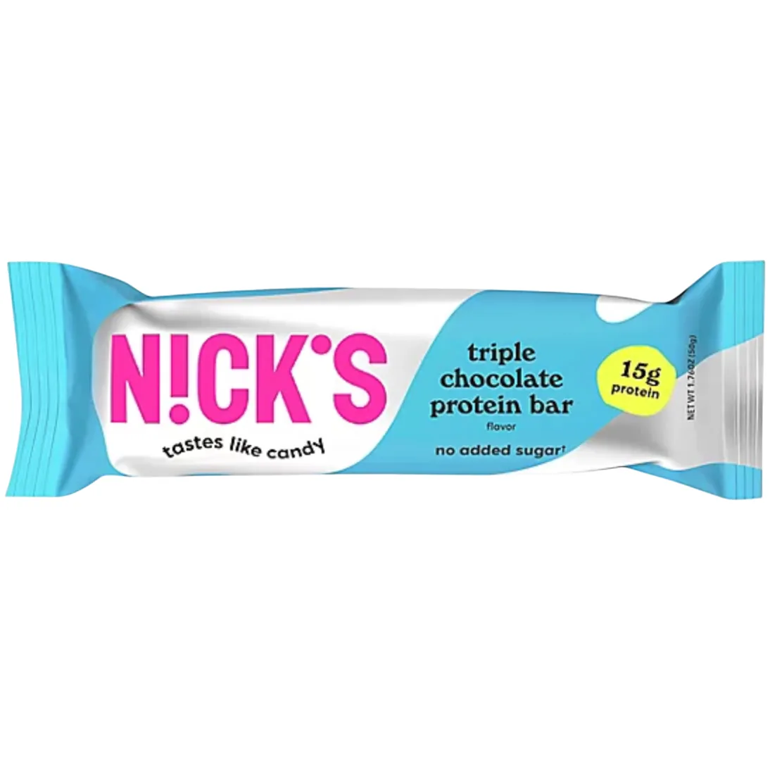 N!CK'S Triple Chocolate protein bar product photo