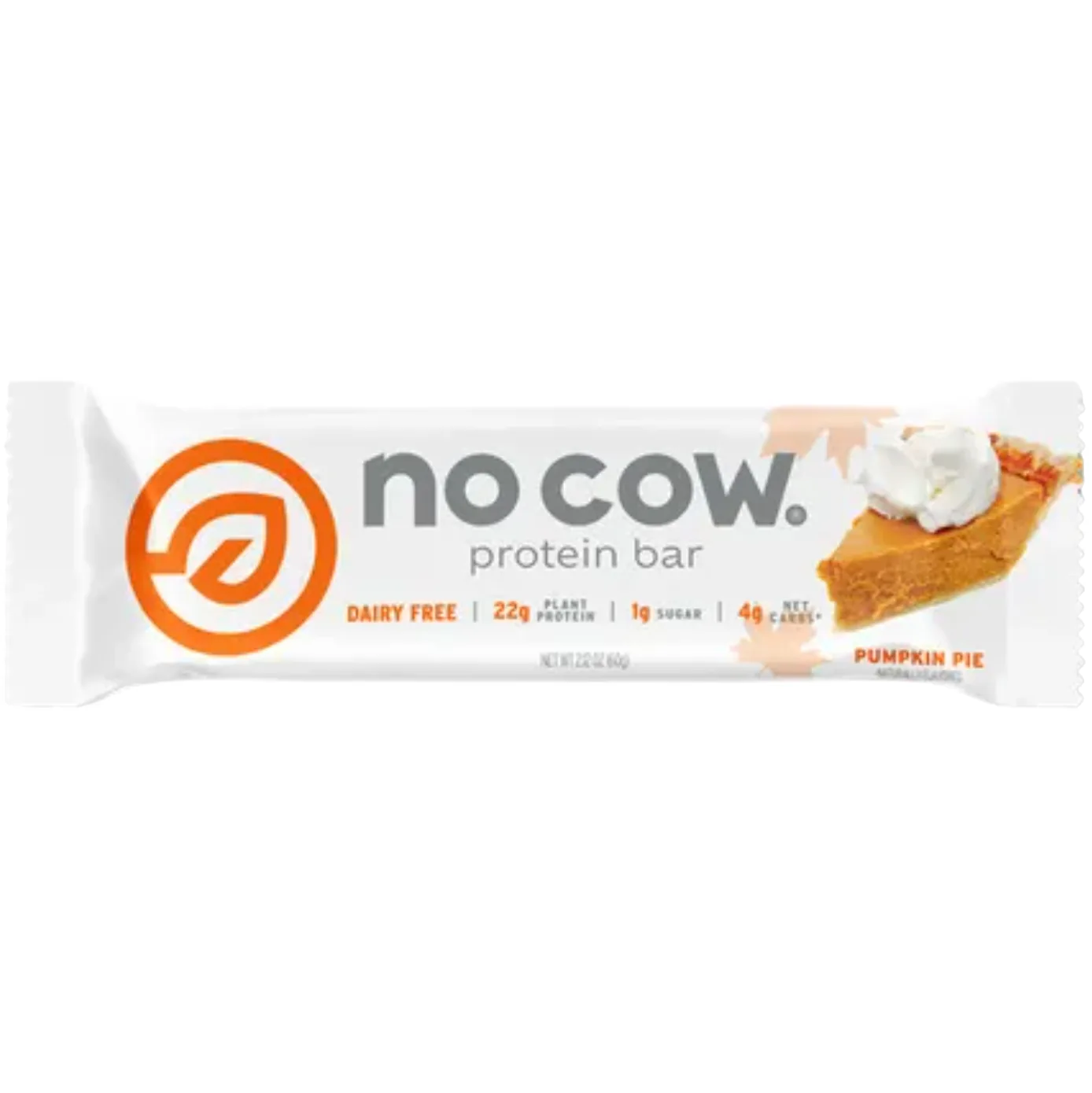 No Cow Pumpkin Pie protein bar product photo
