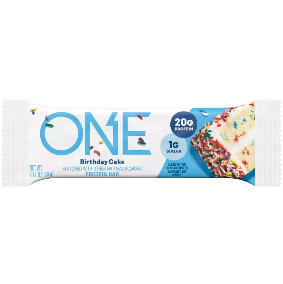 ONE Brands Birthday Cake protein bar product photo