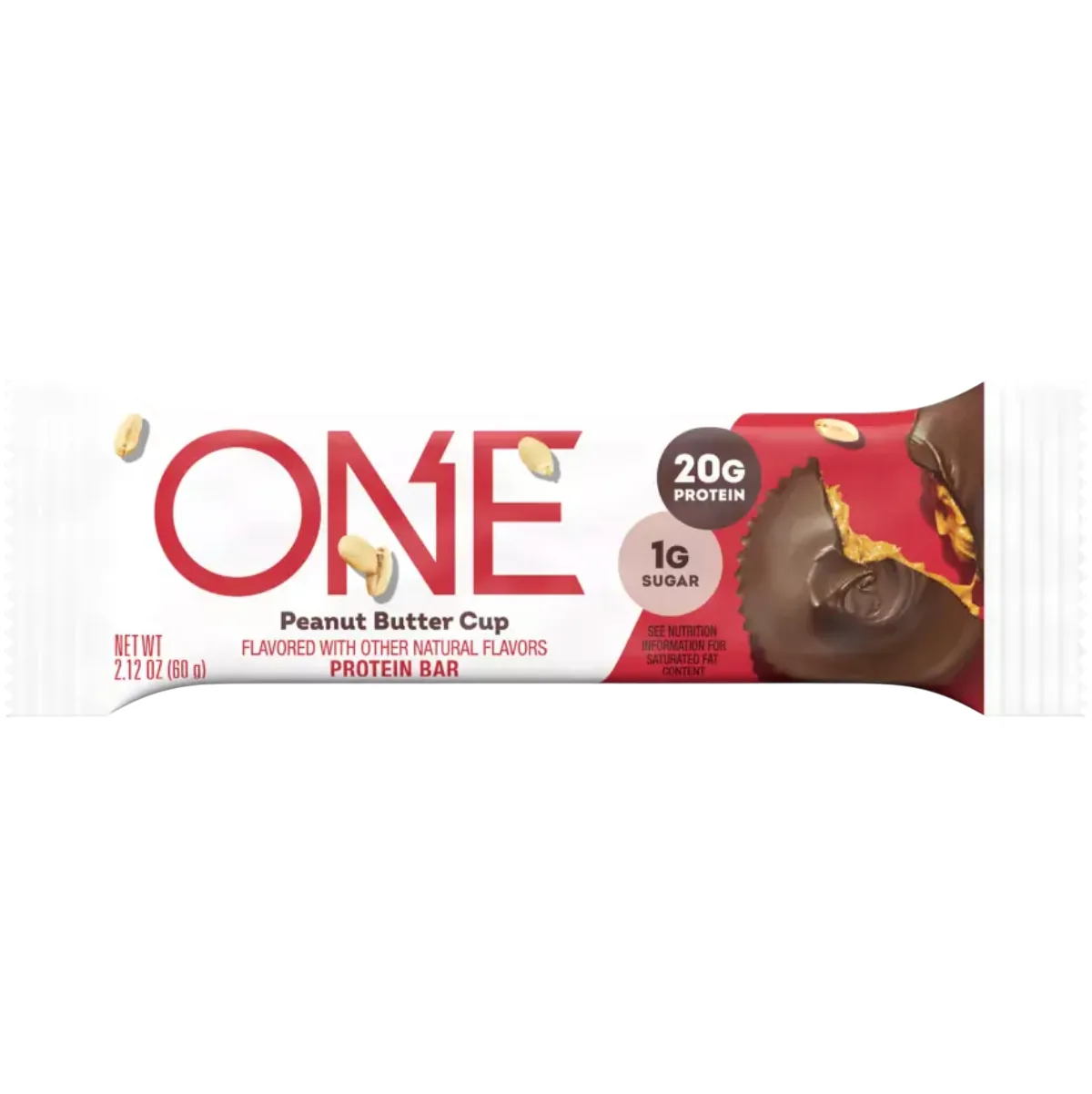 ONE Brands Peanut Butter Cup protein bar product photo