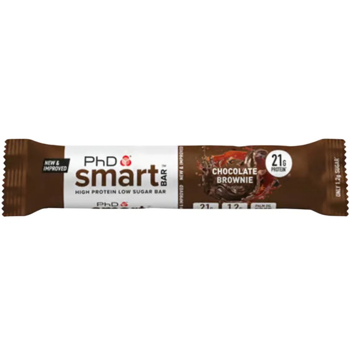 PhD Nutrition Chocolate Brownie protein bar product photo