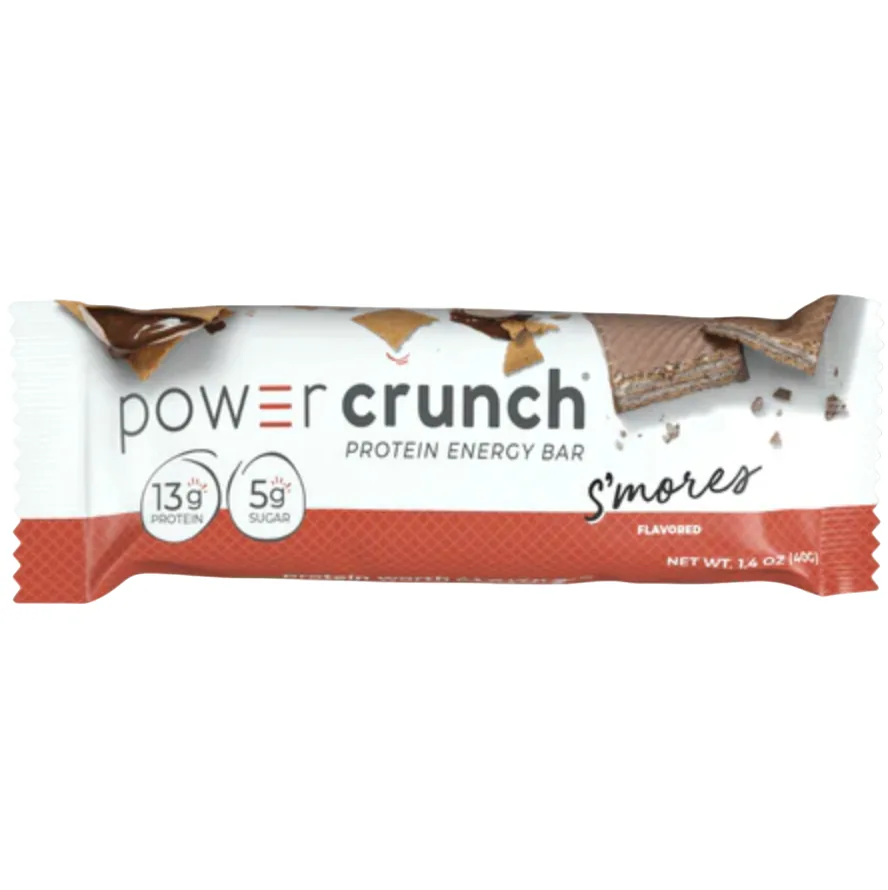 Power Crunch S'mores protein bar product photo