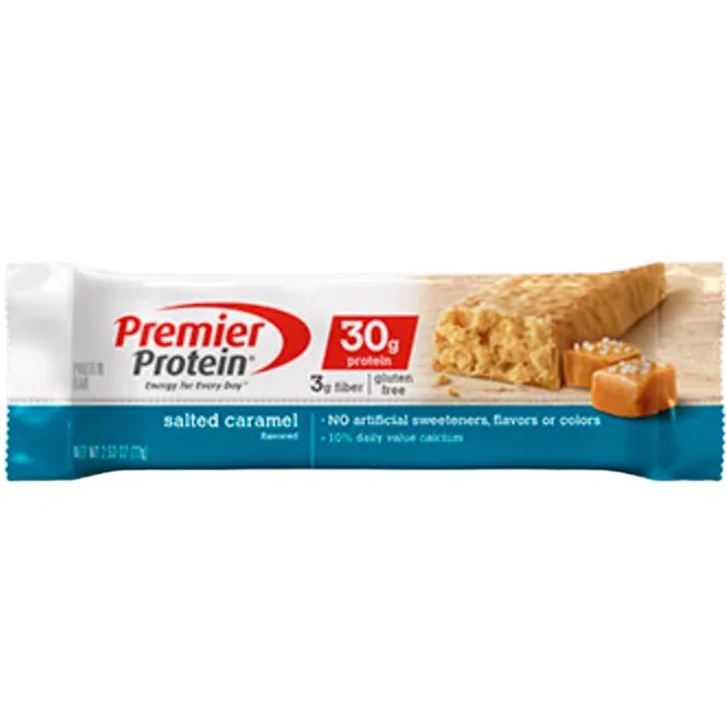 Premier Protein Salted Caramel protein bar product photo