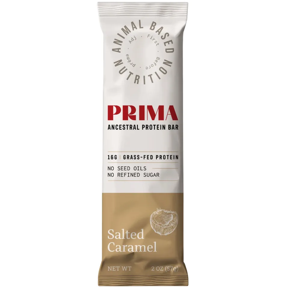 Prima Salted Caramel protein bar product photo