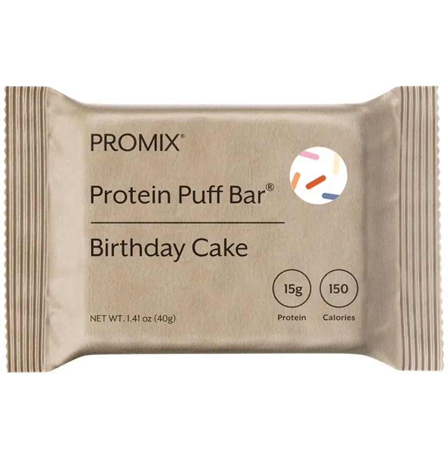 Promix Nutrition Birthday Cake protein bar product photo