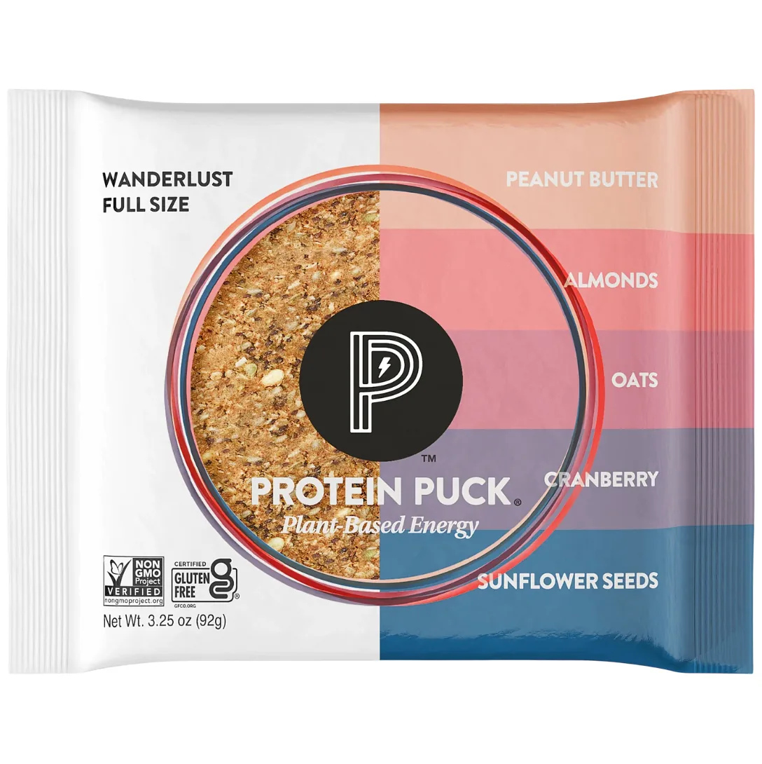 Protein Puck Wanderlust protein bar product photo