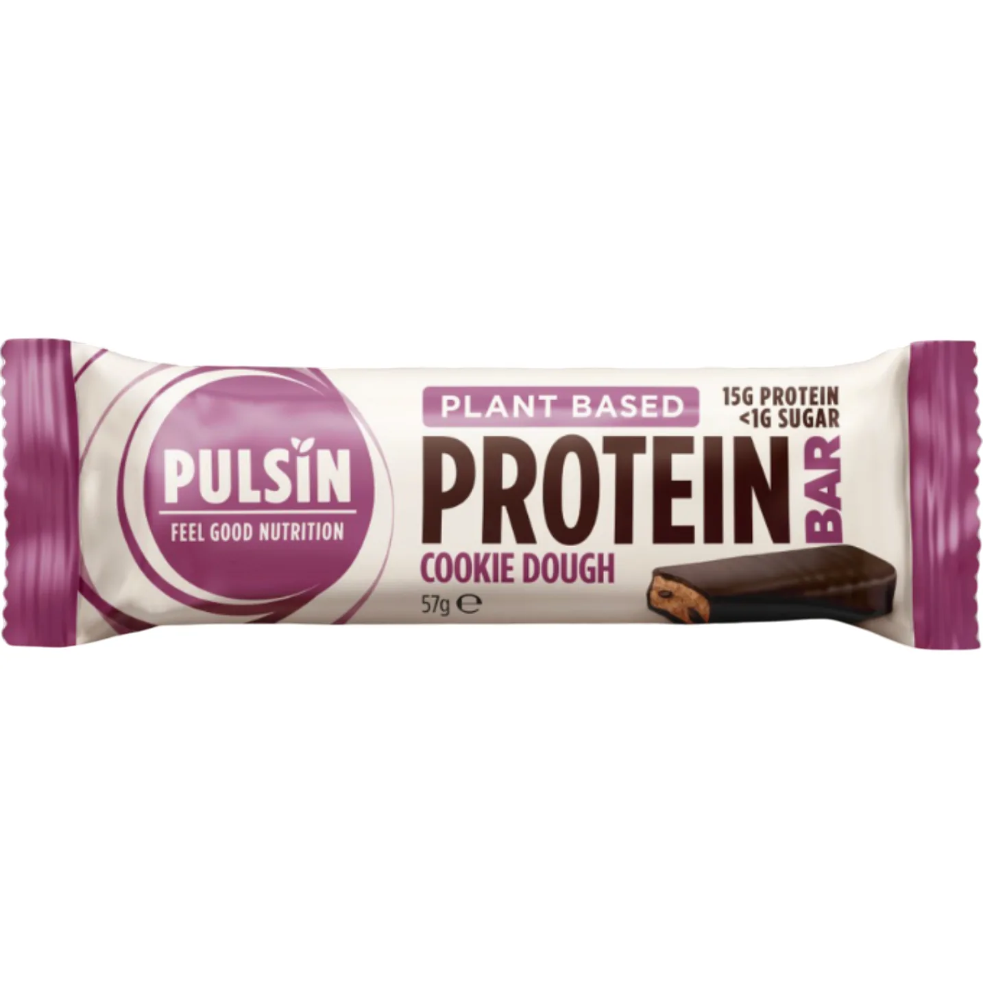 Pulsin Cookie Dough protein bar product photo