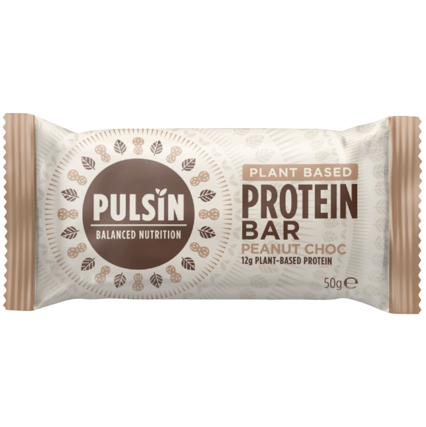 Pulsin Peanut Choc protein bar product photo