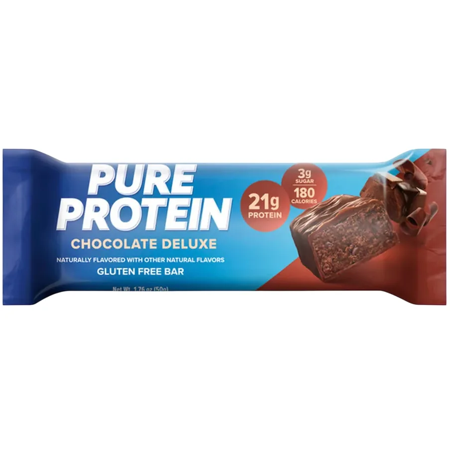 Pure Protein Chocolate Deluxe protein bar product photo