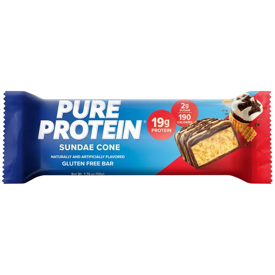 Pure Protein Sundae Cone protein bar product photo