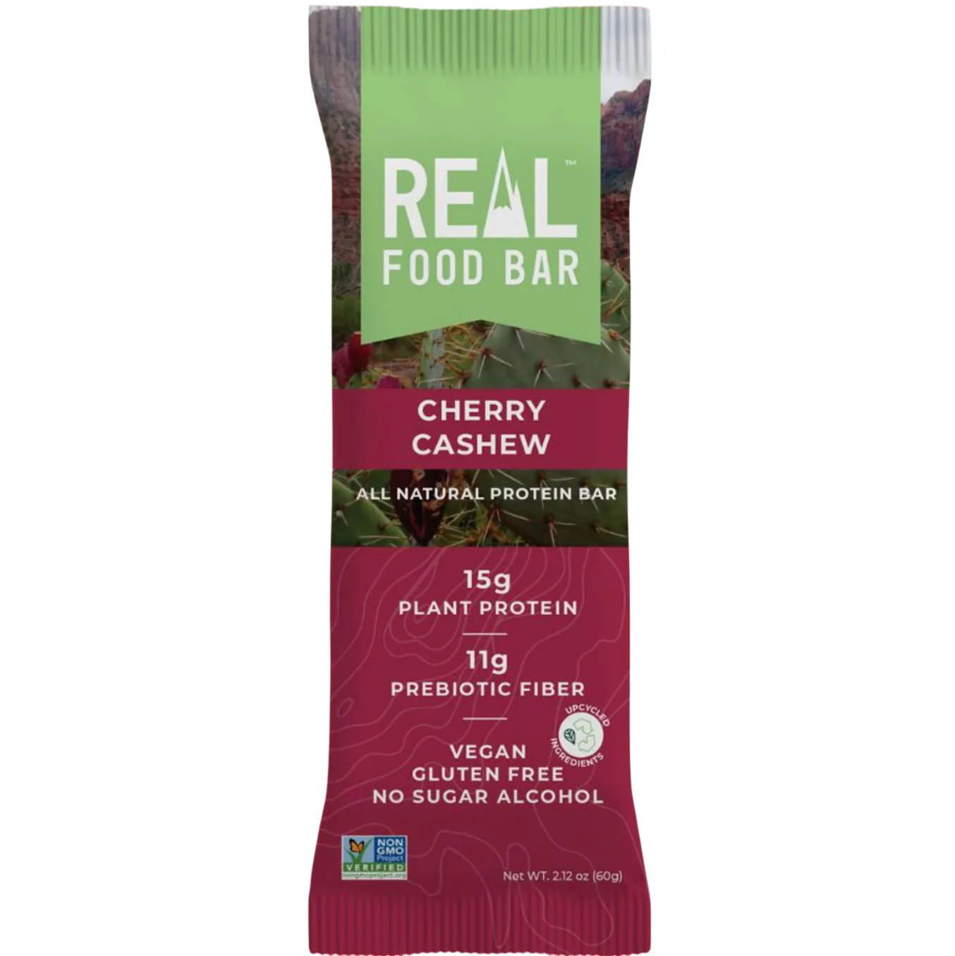 Real Food Bar Cherry Cashew protein bar product photo