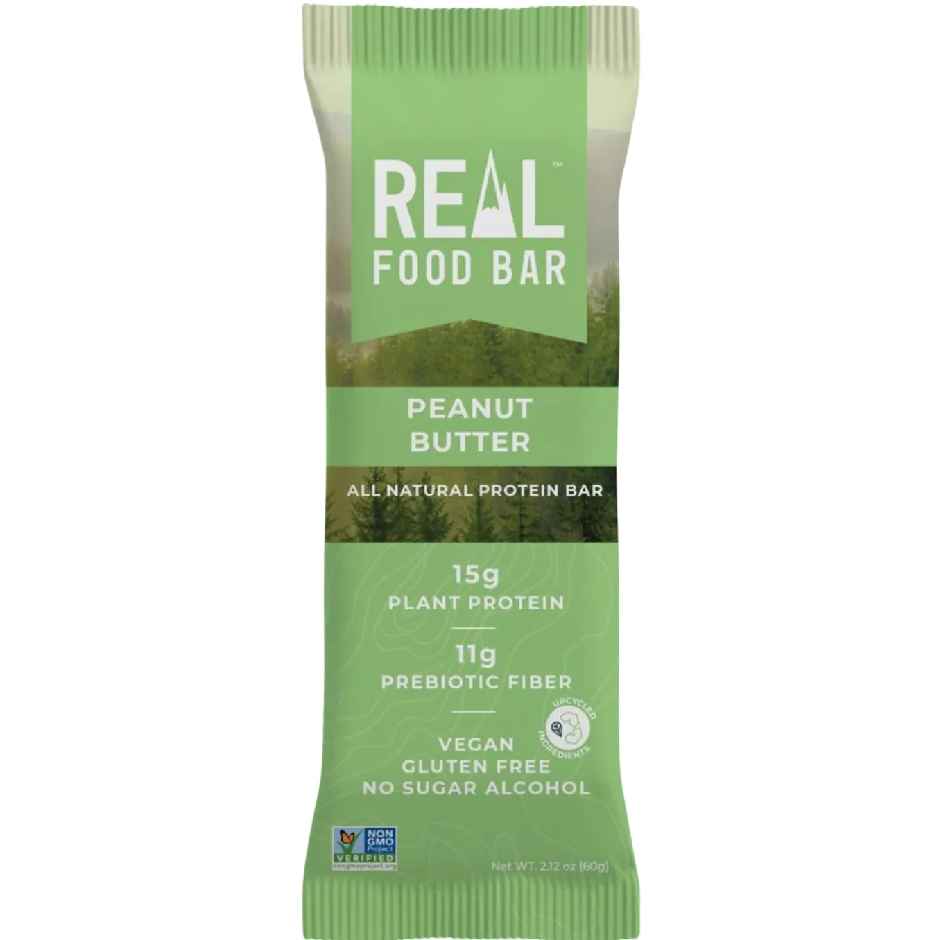 Real Food Bar Peanut Butter protein bar product photo