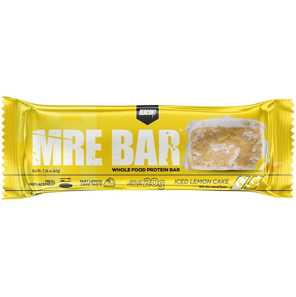 REDCON1 Iced Lemon Cake protein bar product photo