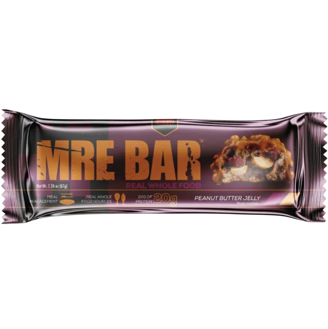 REDCON1 PB and J protein bar product photo