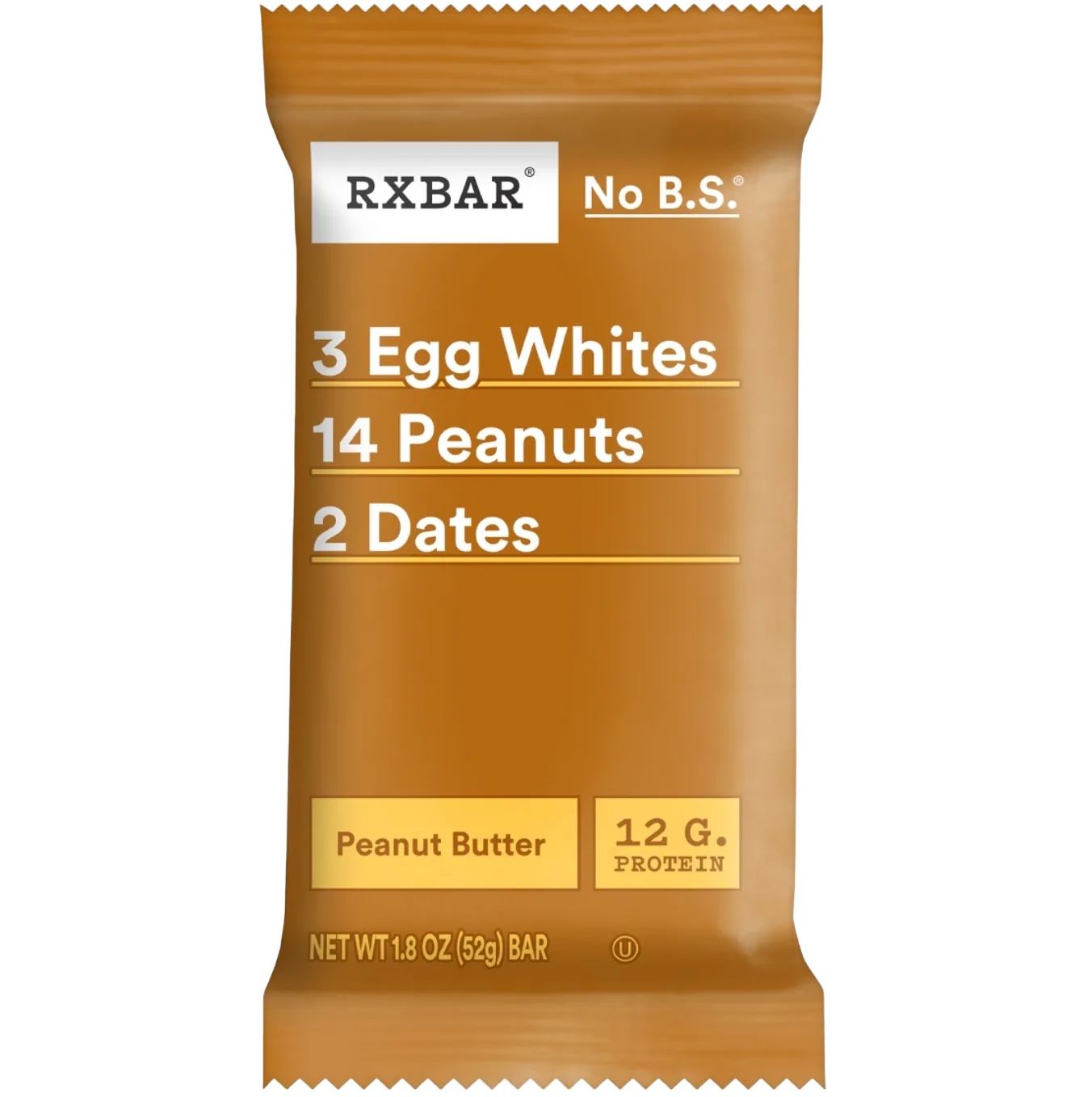 RXBAR Peanut Butter protein bar product photo